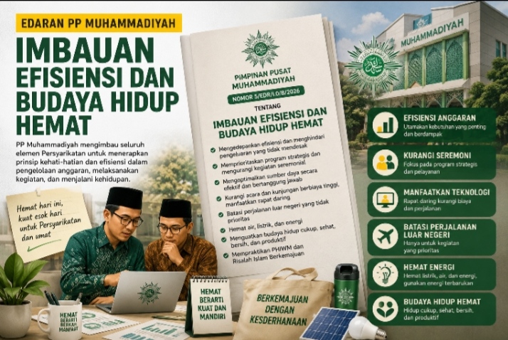 Saat Ekonomi Melambat, Muhammadiyah Serukan Hidup Hemat